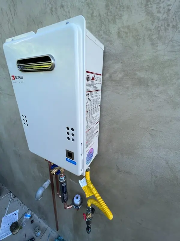 Tankless water heater installation for Maumee homes