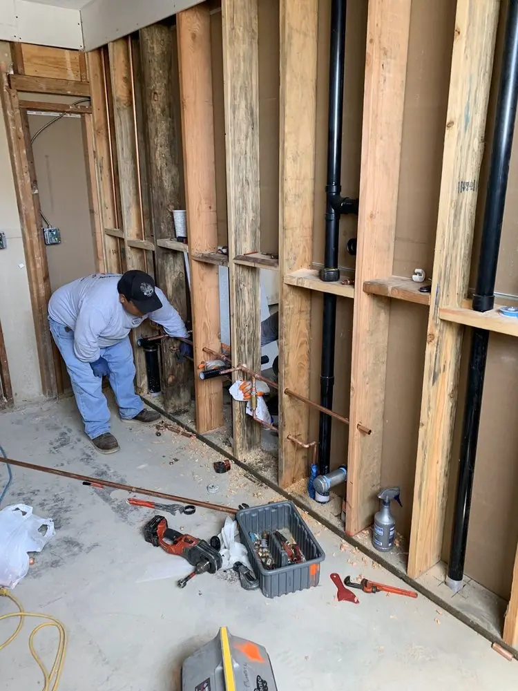 Commercial rough-in plumbing for Trenchless Sewer Repair in Maumee